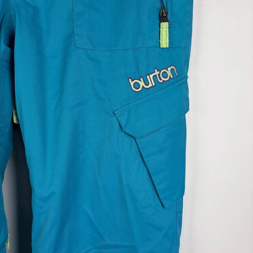 Burton Blue Teal Elite Cargo Pant Snow Pants